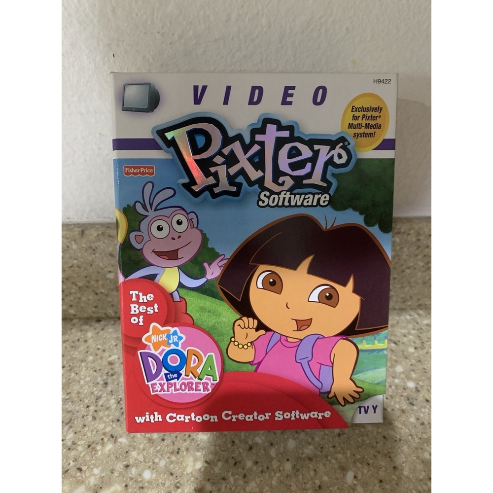 Pixter Video Software Dora The Explorer Fisher Price Nick Jr New In Package